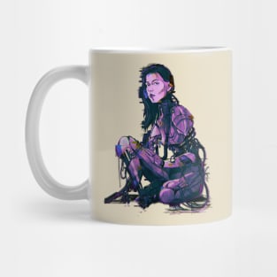 cyberpunk lade Mug